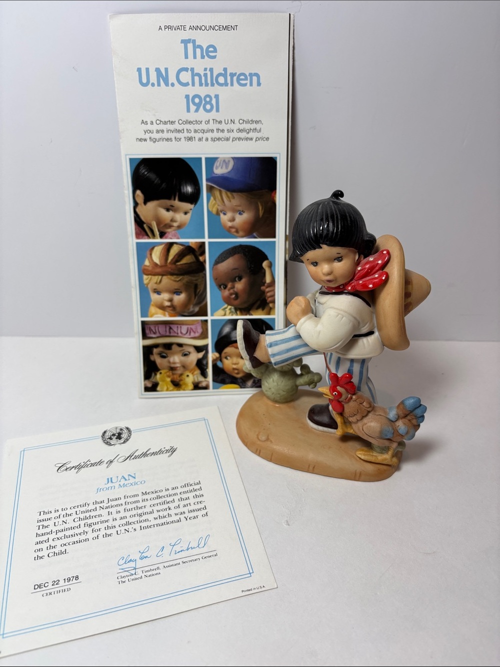 Franklin Mint Juan from Mexico.